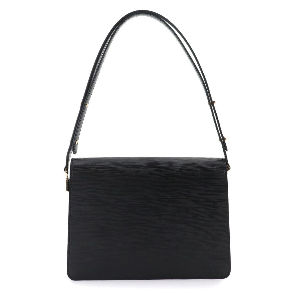 Louis Vuitton Epi Run Shoulder Bag Leather Black Red Gold — view 2