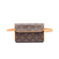 Louis Vuitton Waist Bag Pochette Florentine Canvas Leather