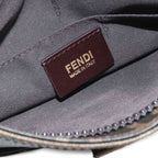 Fendi Zucca Shoulder Messenger Bag Brown Gold — view 7