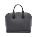 Louis Vuitton Handbag Alma Noir Leather