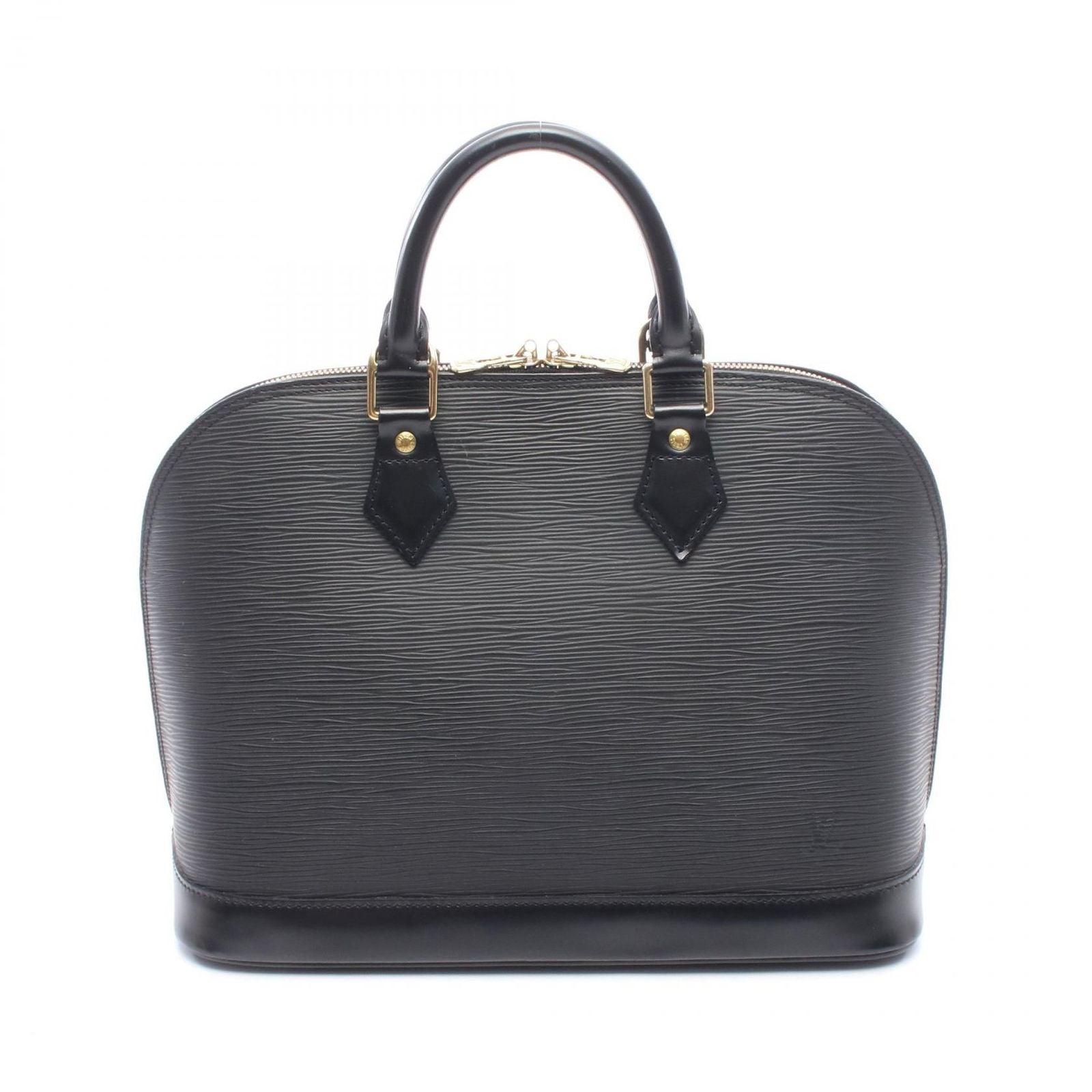 Louis Vuitton Handbag Alma Noir Leather