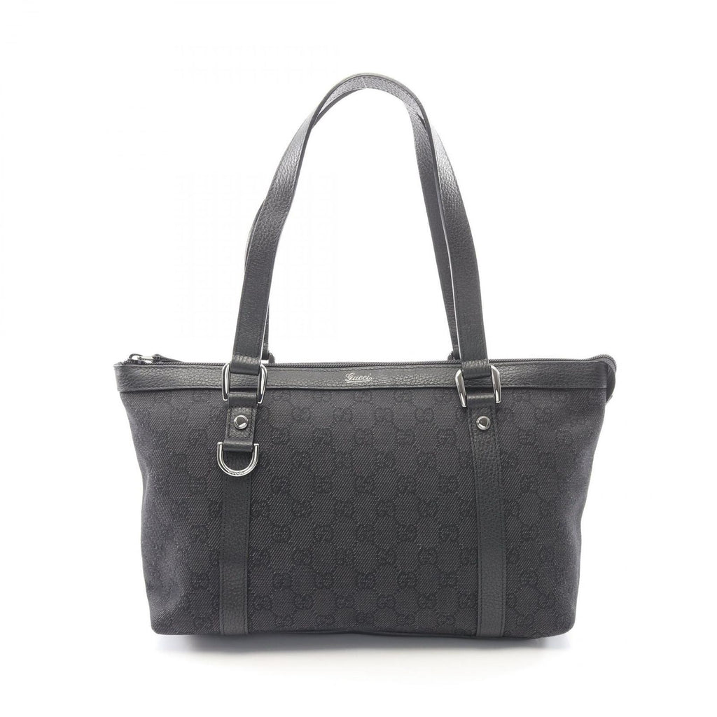 Gucci Tote Abbey GG Canvas Black