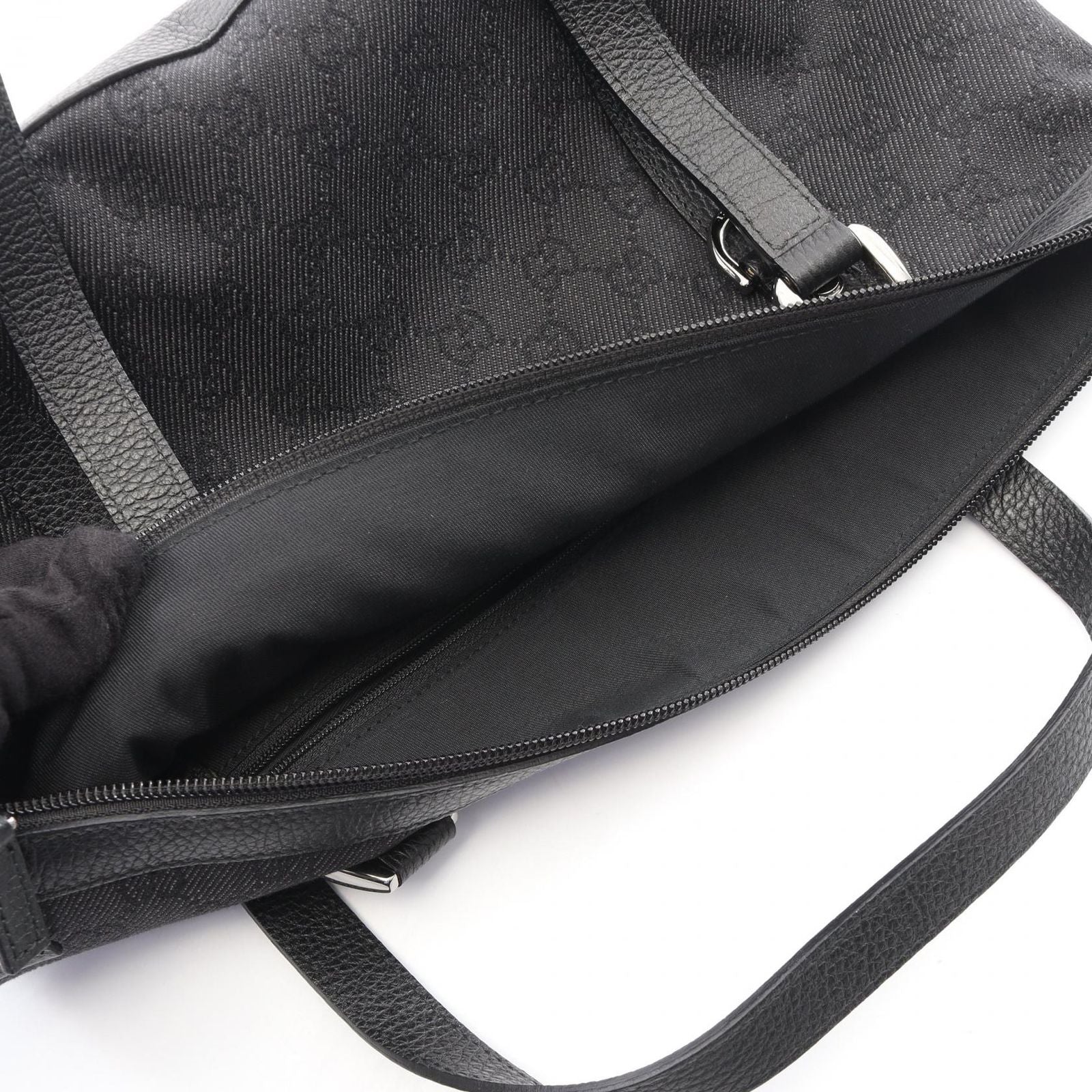 Gucci Tote Abbey GG Canvas Black — view 7