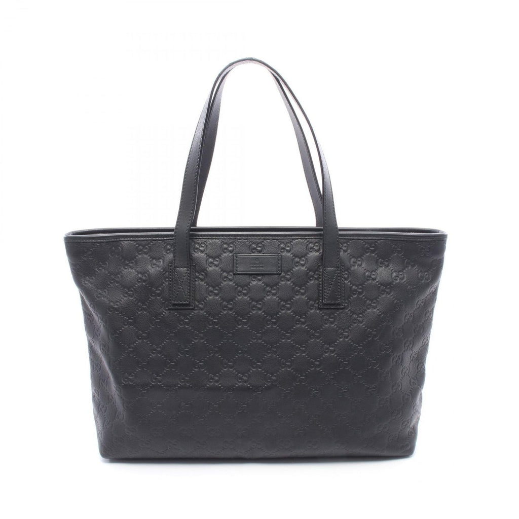 Gucci Tote Guccissima Black Leather