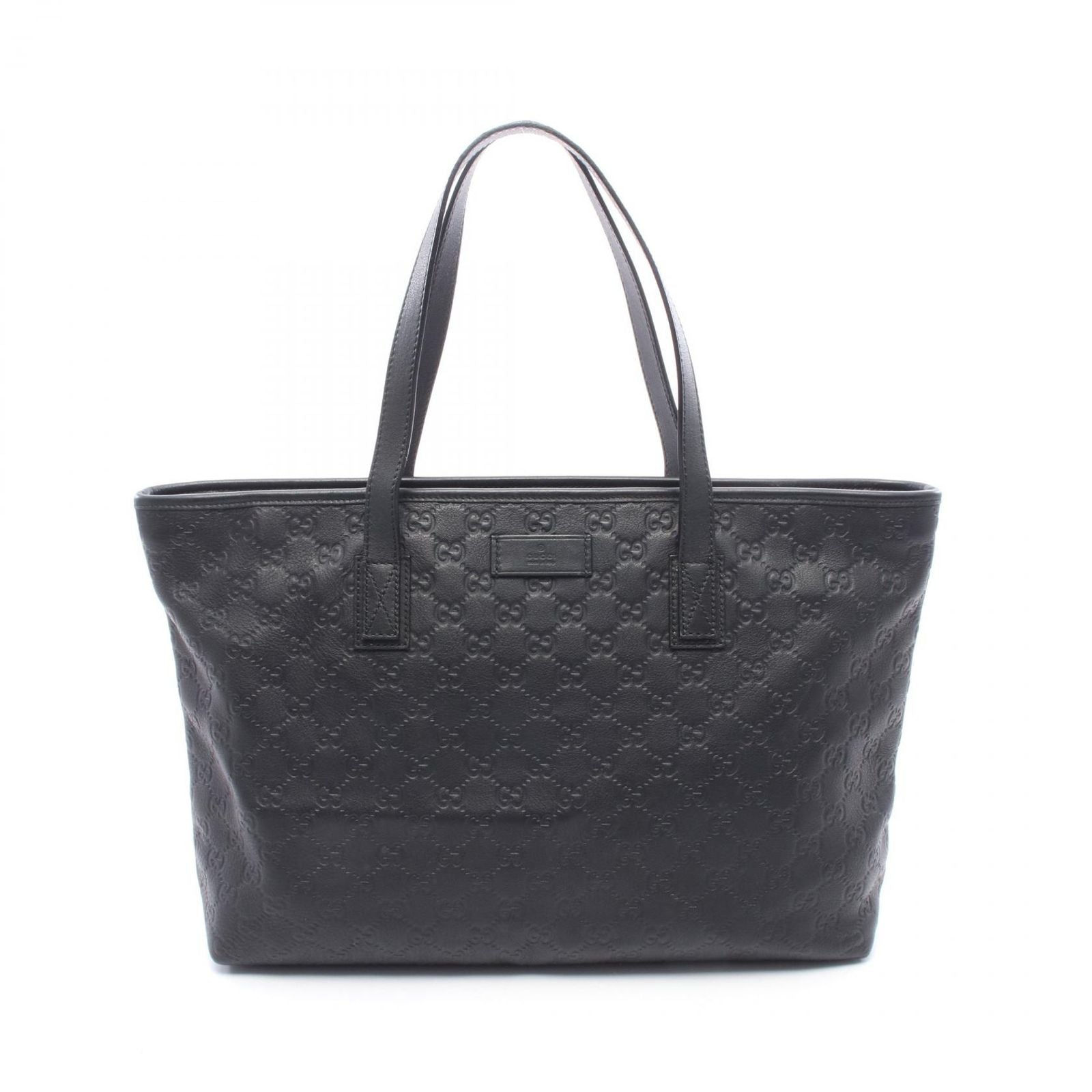 Gucci Tote Guccissima Black Leather