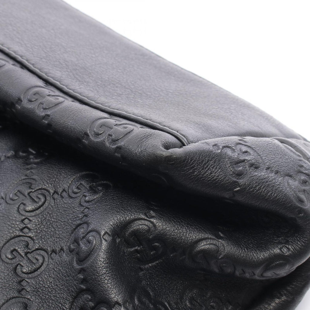 Gucci Tote Guccissima Black Leather — view 5