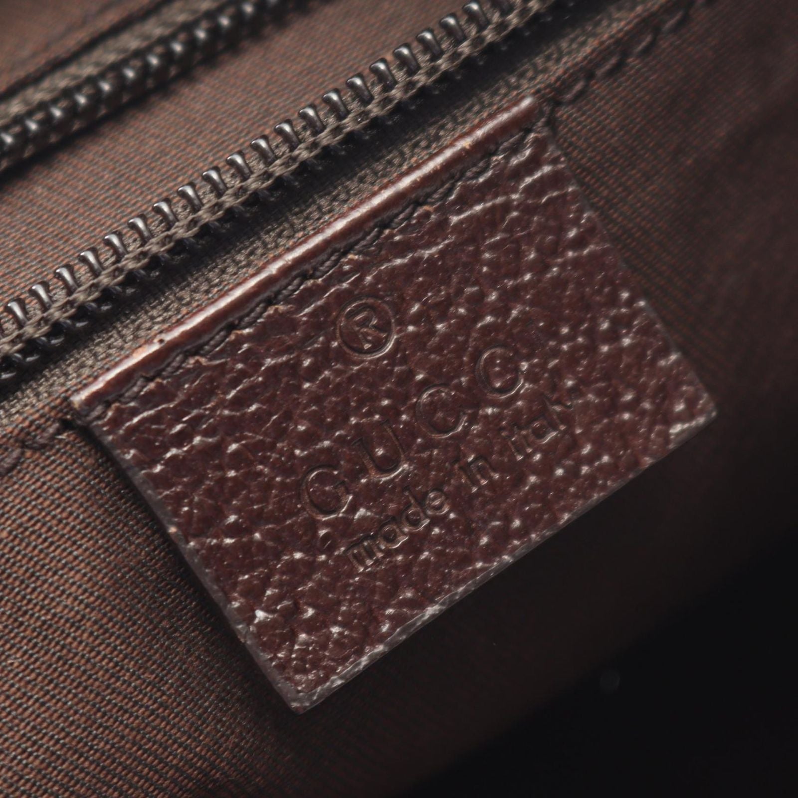 Gucci Shoulder Bag GG Canvas Beige Dark Brown — view 4