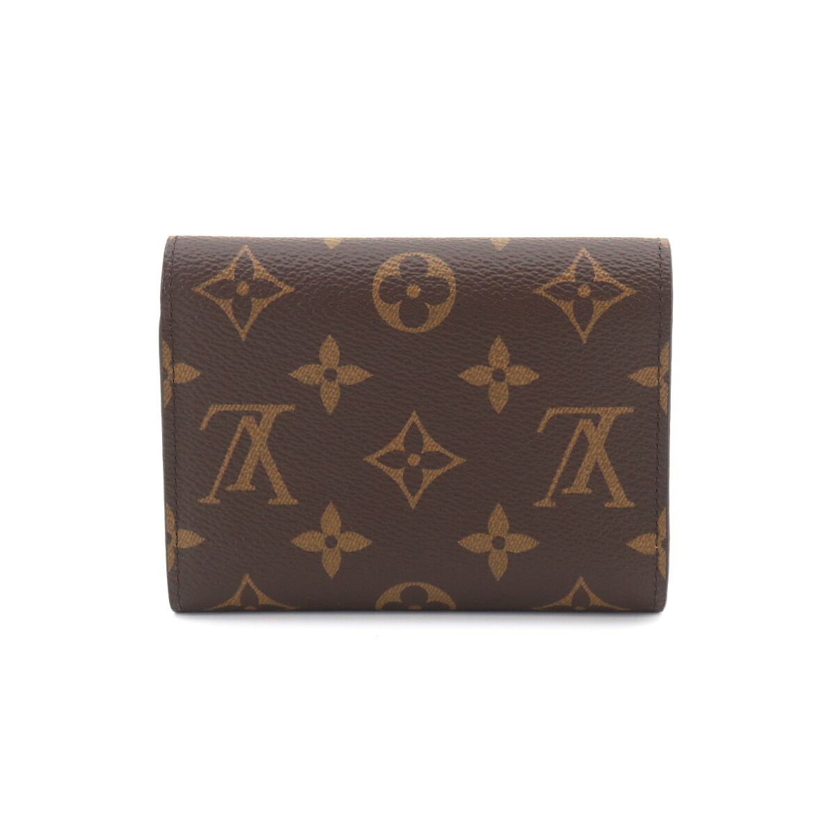Louis Vuitton Monogram Portefeuille Victorine Trifold Wallet Brown — view 3