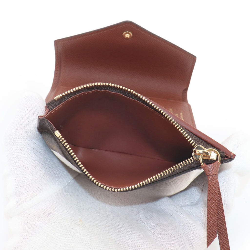 Louis Vuitton Monogram Portefeuille Victorine Trifold Wallet Brown — view 7