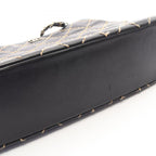 Chanel Shoulder Bag Wild Stitch Black Leather Chain — view 9