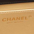 Chanel Shoulder Bag Quilted Mini Flap 2-Way Black Lambskin — view 4