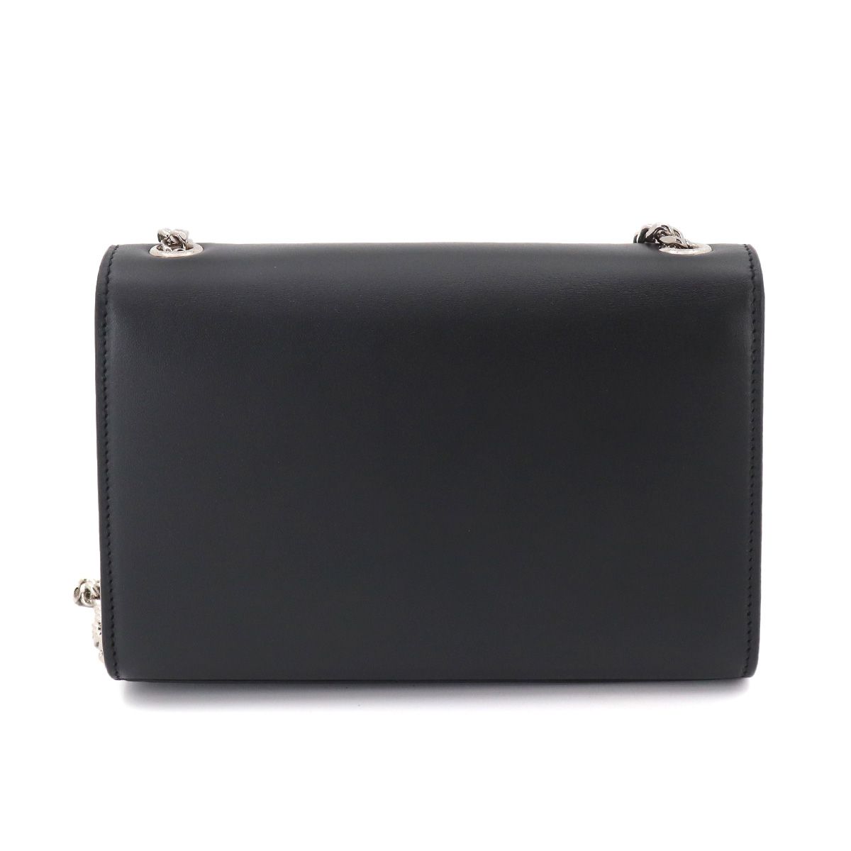 Saint Laurent Kate Small Chain Shoulder Bag Leather Black — view 2