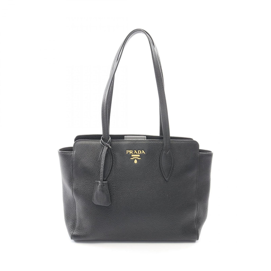 Prada Tote Black Leather