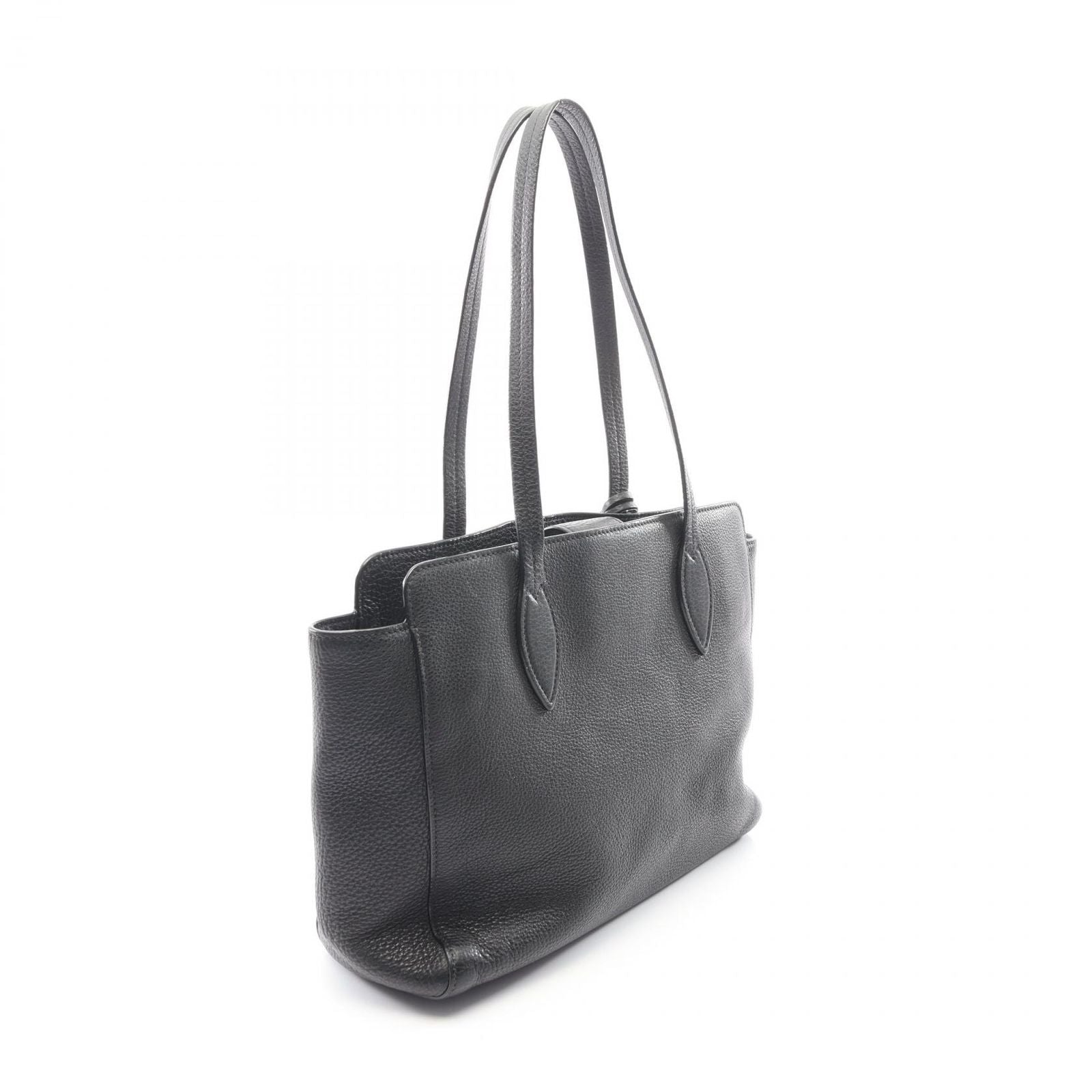 Prada Tote Black Leather — view 2