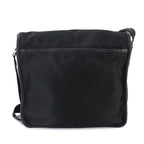 Prada Messenger Shoulder Bag Nylon Saffiano Leather Nero Black — view 3