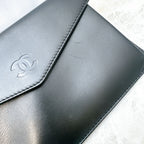 Chanel Wallet Lambskin Black Simple — view 7