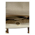 Gucci Vintage Bamboo Beige Gold Leather Shoulder — view 6