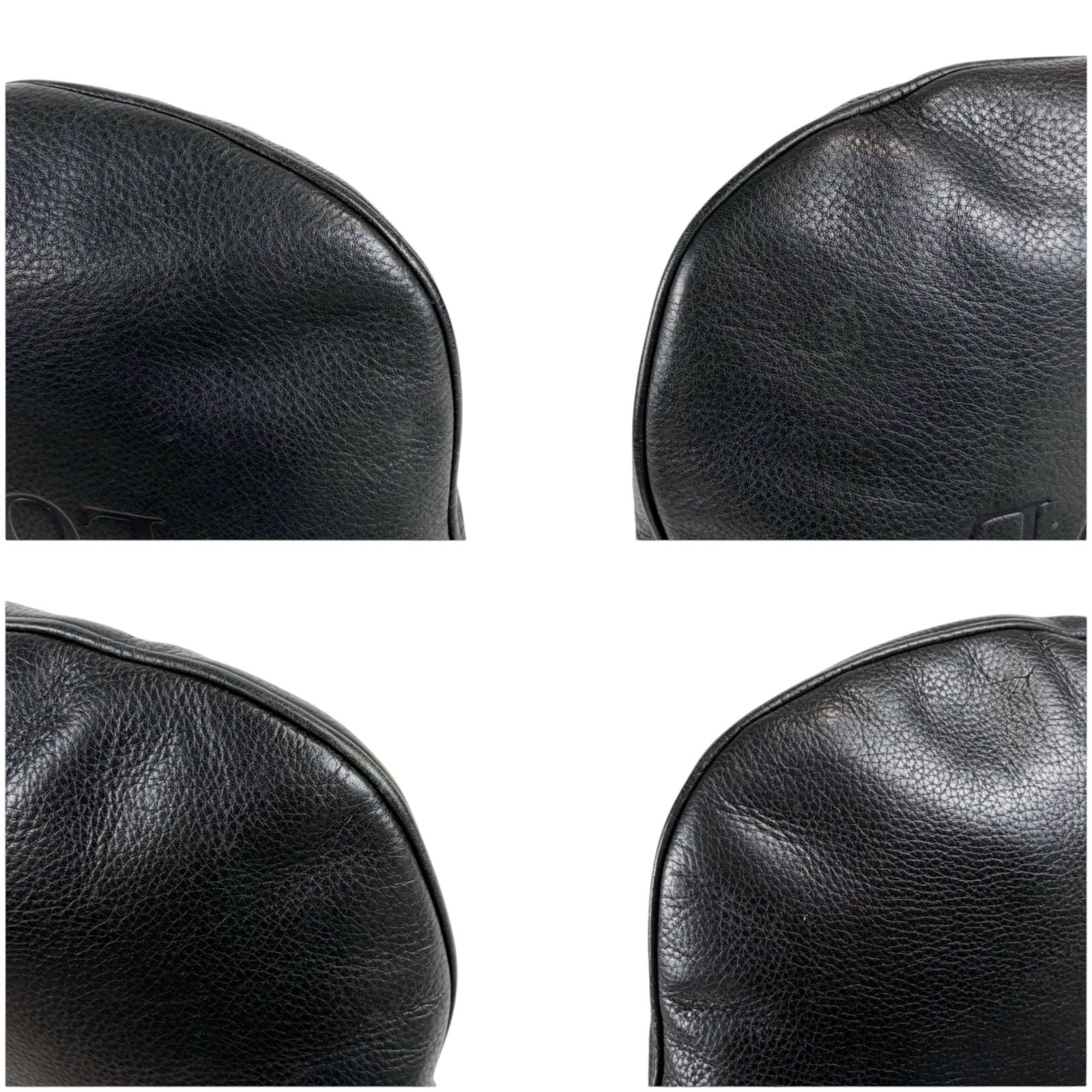Loewe Heritage Shoulder Bag Cross Black Leather Vintage — view 5