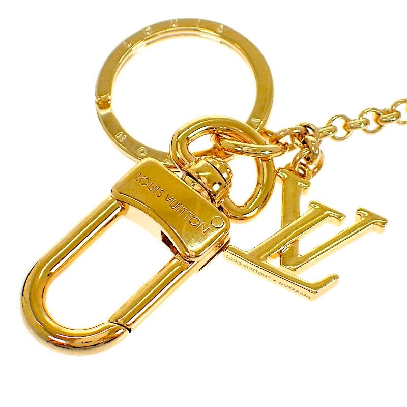 Louis Vuitton LV Takashi Murakami Key Holder Super Flat Monogram Canvas Gold — view 8