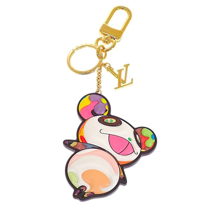 Louis Vuitton LV Takashi Murakami Key Holder Super Flat Monogram Canvas Gold — view 2