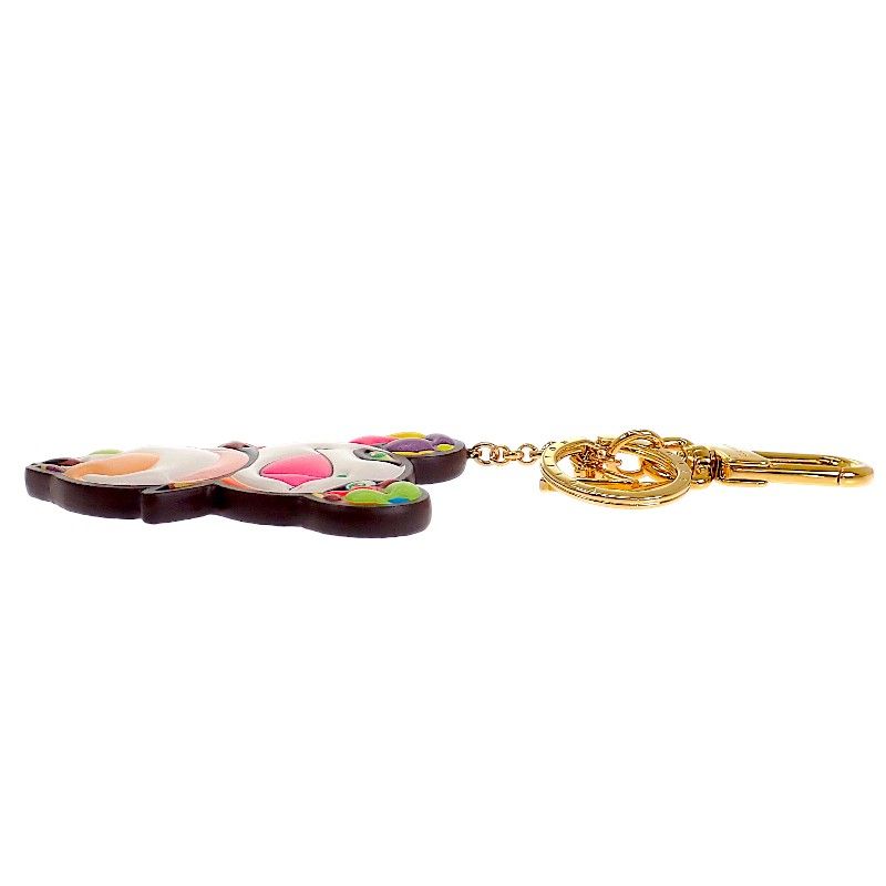 Louis Vuitton LV Takashi Murakami Key Holder Super Flat Monogram Canvas Gold — view 6