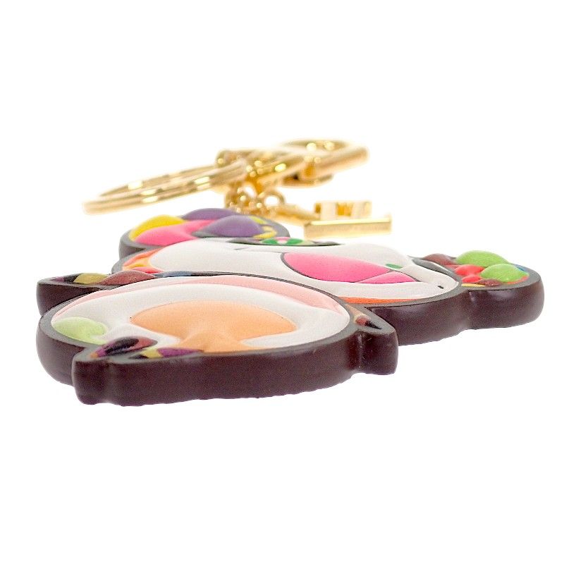 Louis Vuitton LV Takashi Murakami Key Holder Super Flat Monogram Canvas Gold — view 5