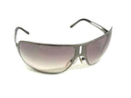 Prada Sunglasses Spr Dark Silver Black Metal Acetate Eyewear