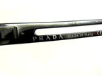 Prada Sunglasses Spr Dark Silver Black Metal Acetate Eyewear — view 4