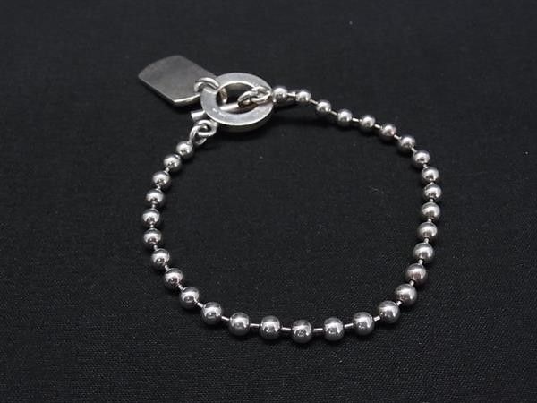 Gucci Bracelet Crest Silver Dog Tag Ball Chain Toggle — view 2