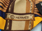 Hermes Ribbon Scarf Twill Multicolor Silk — view 5