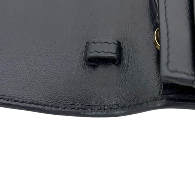 Prada Wallet on Chain Bifold Black Nero Nylon Leather Quilted 12 One Point Logo