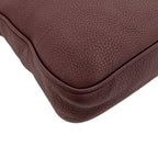 Gucci Briefcase Bordeaux Interlocking Document Gray Leather GG Business