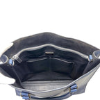 Prada Tote Bag Blue Saffiano Leather 180 a Document Business