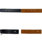 Hermes Belt Black Brown Evelyne Waist 94 30 Box Calf Togo Perforated Logo Buckle