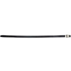 Hermes Belt Black Brown Evelyne Waist 94 30 Box Calf Togo Perforated Logo Buckle