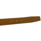 Hermes Belt Black Brown Constance Waist 93 30 Box Calf Togo Logo Buckle
