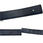 Hermes Belt Navy Blue Waist 88 30 Box Calf Taurillon Clemence