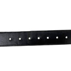 Hermes Belt Black Brown Cape Cod Waist 89 30 Box Calf Taurillon Clemence Leather