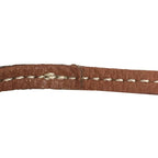 Hermes Lanier Leather Necklace Brown — view 3