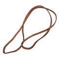 Hermes Lanier Leather Necklace Brown
