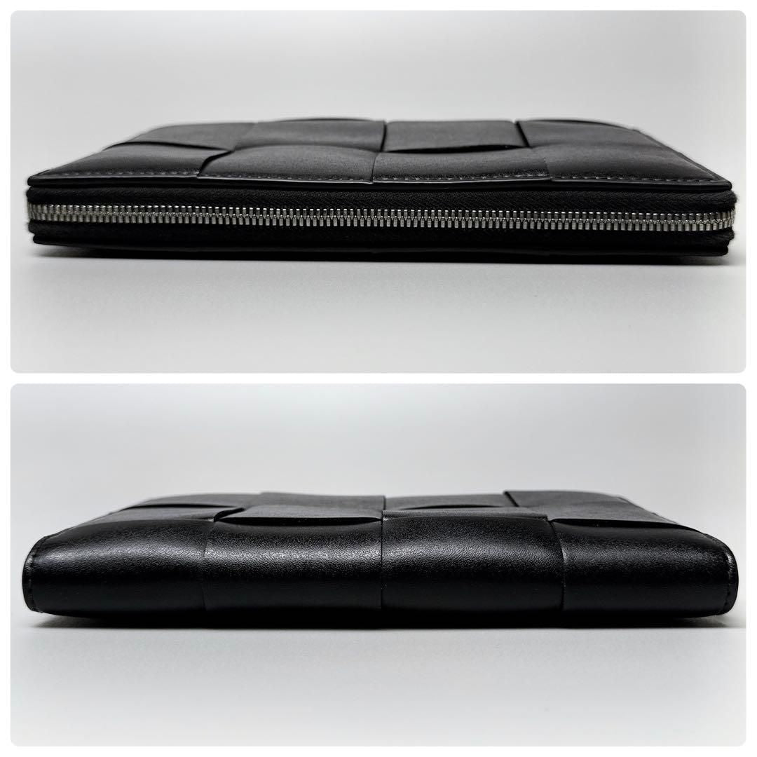 Bottega Veneta Cassette Zip Around Wallet Black — view 6