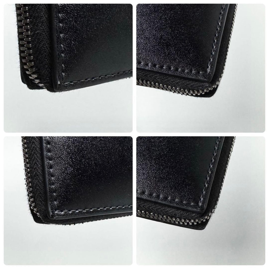 Bottega Veneta Cassette Zip Around Wallet Black — view 7