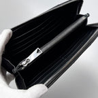 Bottega Veneta Cassette Zip Around Wallet Black — view 3