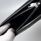 Bottega Veneta Cassette Zip Around Wallet Black — view 4
