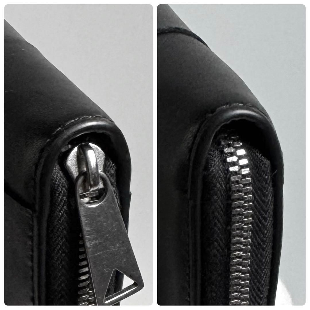 Bottega Veneta Cassette Zip Around Wallet Black — view 8