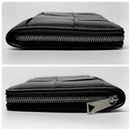 Bottega Veneta Cassette Zip Around Wallet Black — view 5
