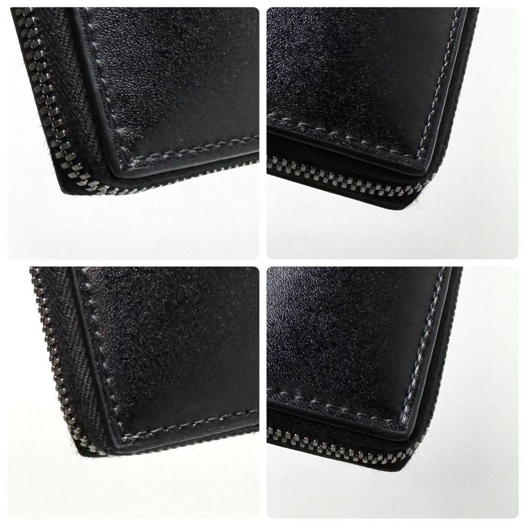 Bottega Veneta Cassette Zip Around Wallet Black — view 7