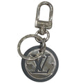Louis Vuitton Key Ring Porte Cles LV Circle LV Logo Silver Key Holder