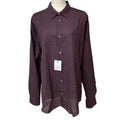 Hermes Shirt Long Sleeve All Over Pattern Wool Silk Brown High Quality Daily
