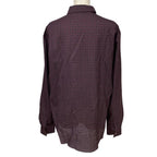 Hermes Shirt Long Sleeve All Over Pattern Wool Silk Brown High Quality Daily — view 3